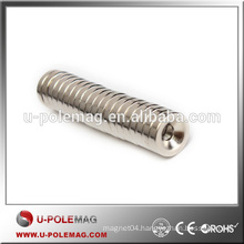 N50 Strong Countersunk Ring Rare Earth Neodymium Magnets Hole 4mm